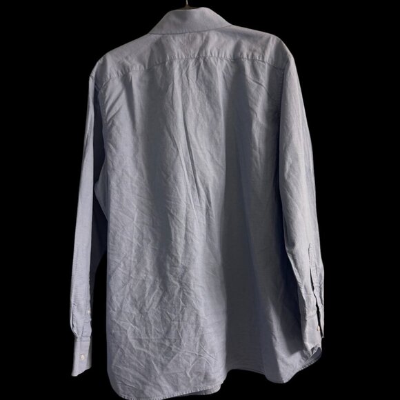 BANANA REPUBLIC Light Blue Mens Shirt Slim Fit Size XL - Picture 2 of 3